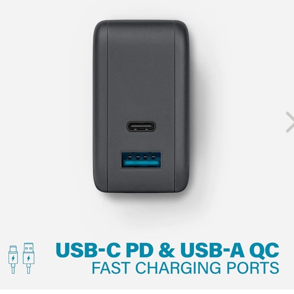 NIB nimble WALLY Wall Charger - Fast Dual Port Wall Charger 65W PD Fast Charging - Picture 9 of 9